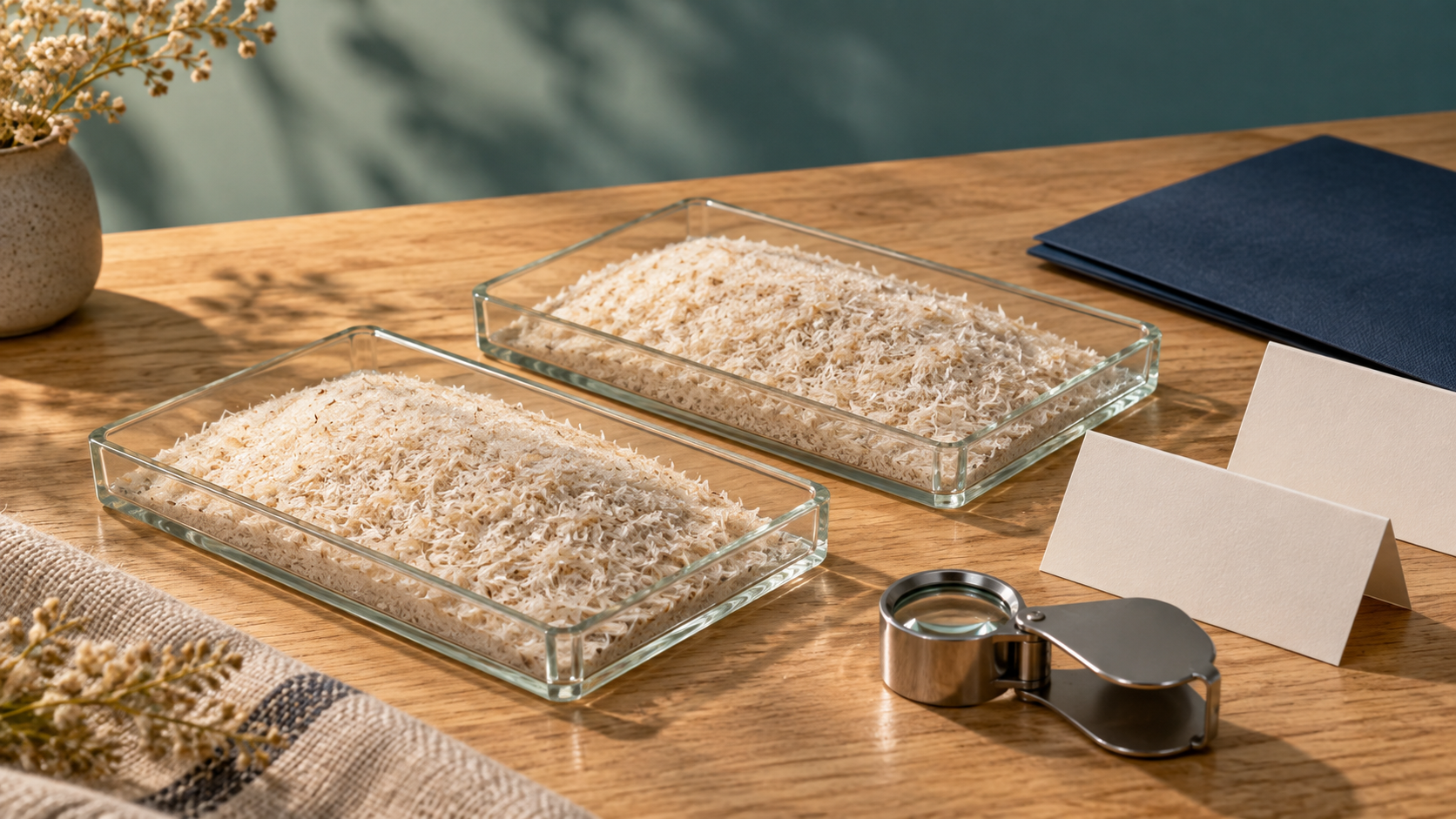 Systler comparison of 95%, 98% and 99% commercial psyllium purity specifications