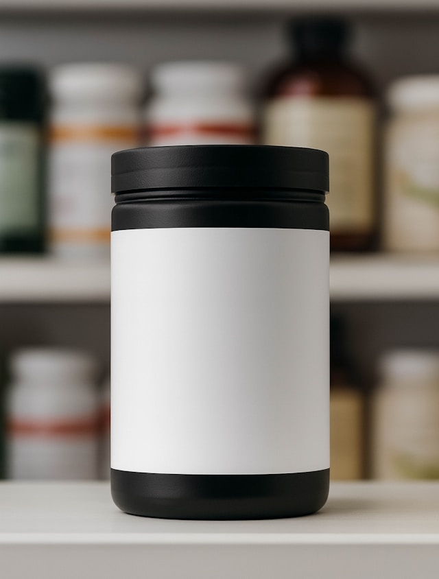 Private label supplement branding and packaging